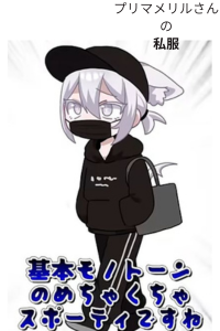 プリマメリル 素顔 服装