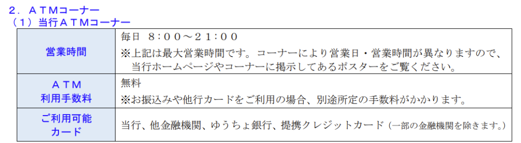 東邦銀行　年末年始　2025-2026　ATM　営業日(休み)  １